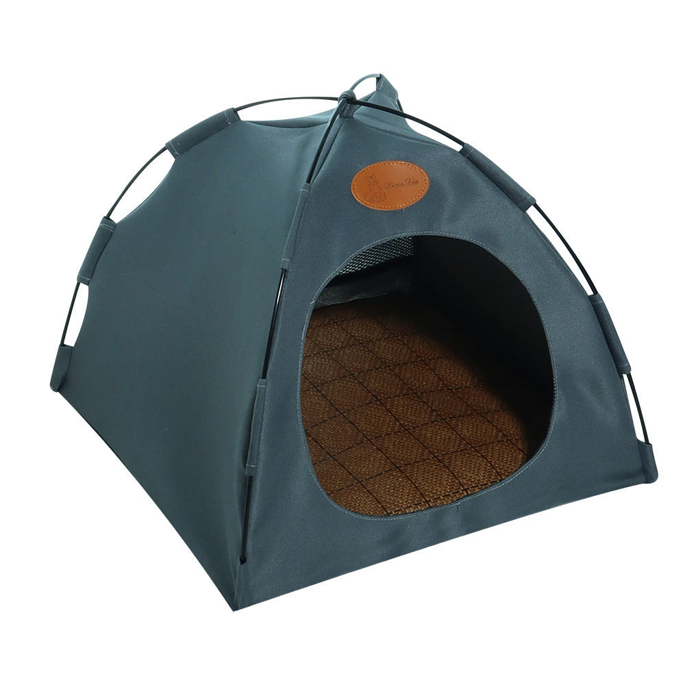 Foldable Canvas Pet Tent