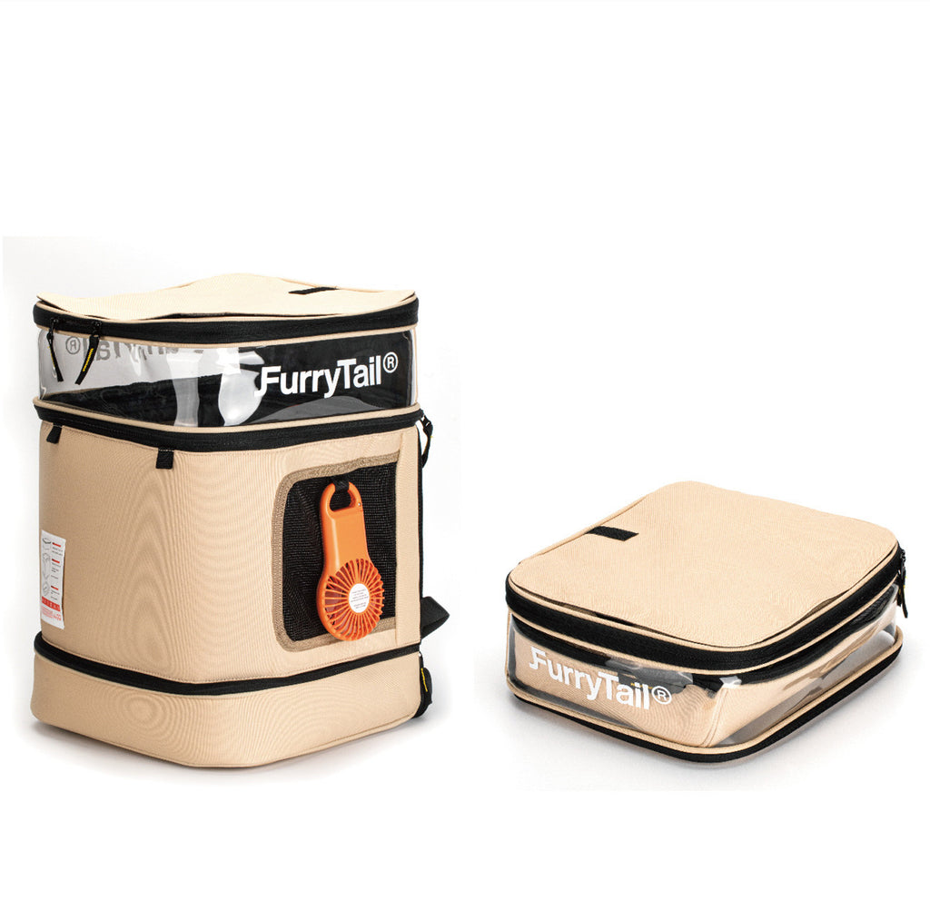 Large Capacity Foldable Pet Carrier Backpack