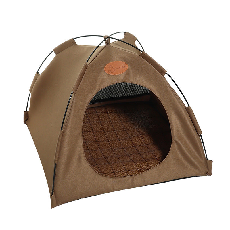 Foldable Canvas Pet Tent