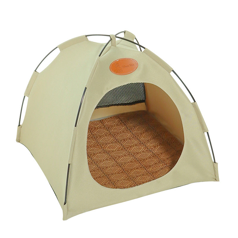 Foldable Canvas Pet Tent