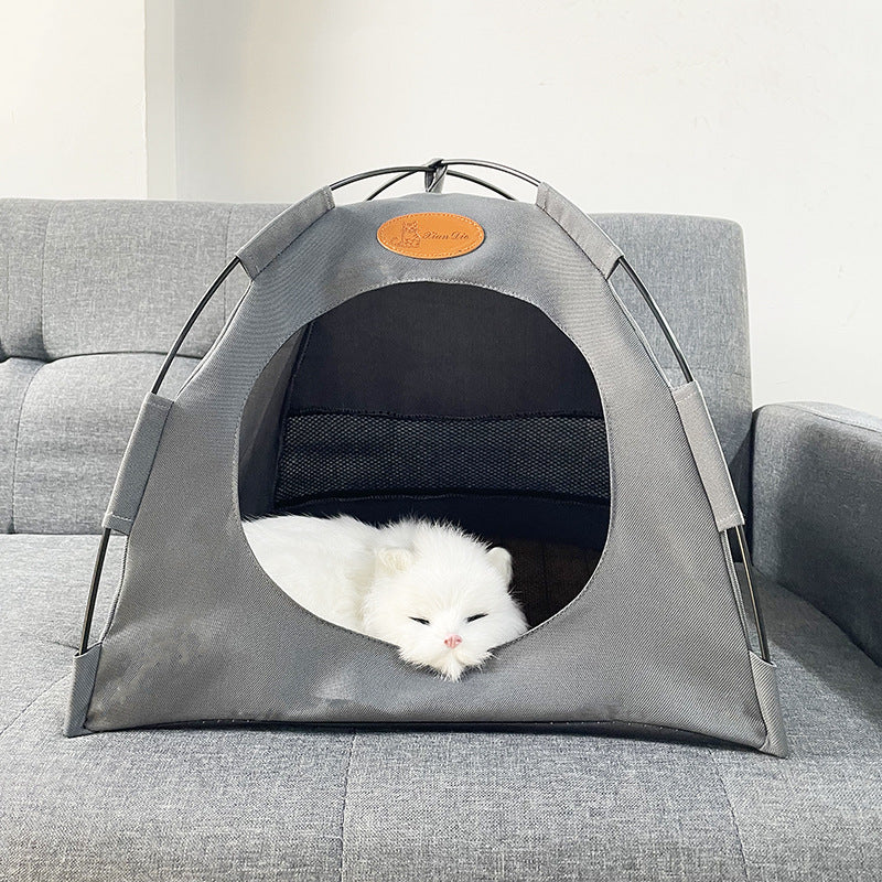 Foldable Canvas Pet Tent