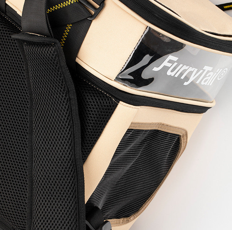 Large Capacity Foldable Pet Carrier Backpack